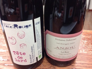 Though the same grape, these two wines from neighboring AOC in Loire are totally different